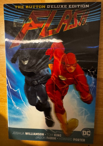 Batman flash button - batman, deluxe