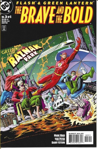 Flash and green - flash,
