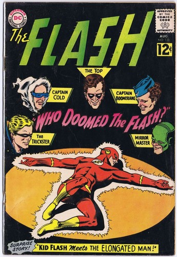 Flash 130 fumetto 1962 - flash, #